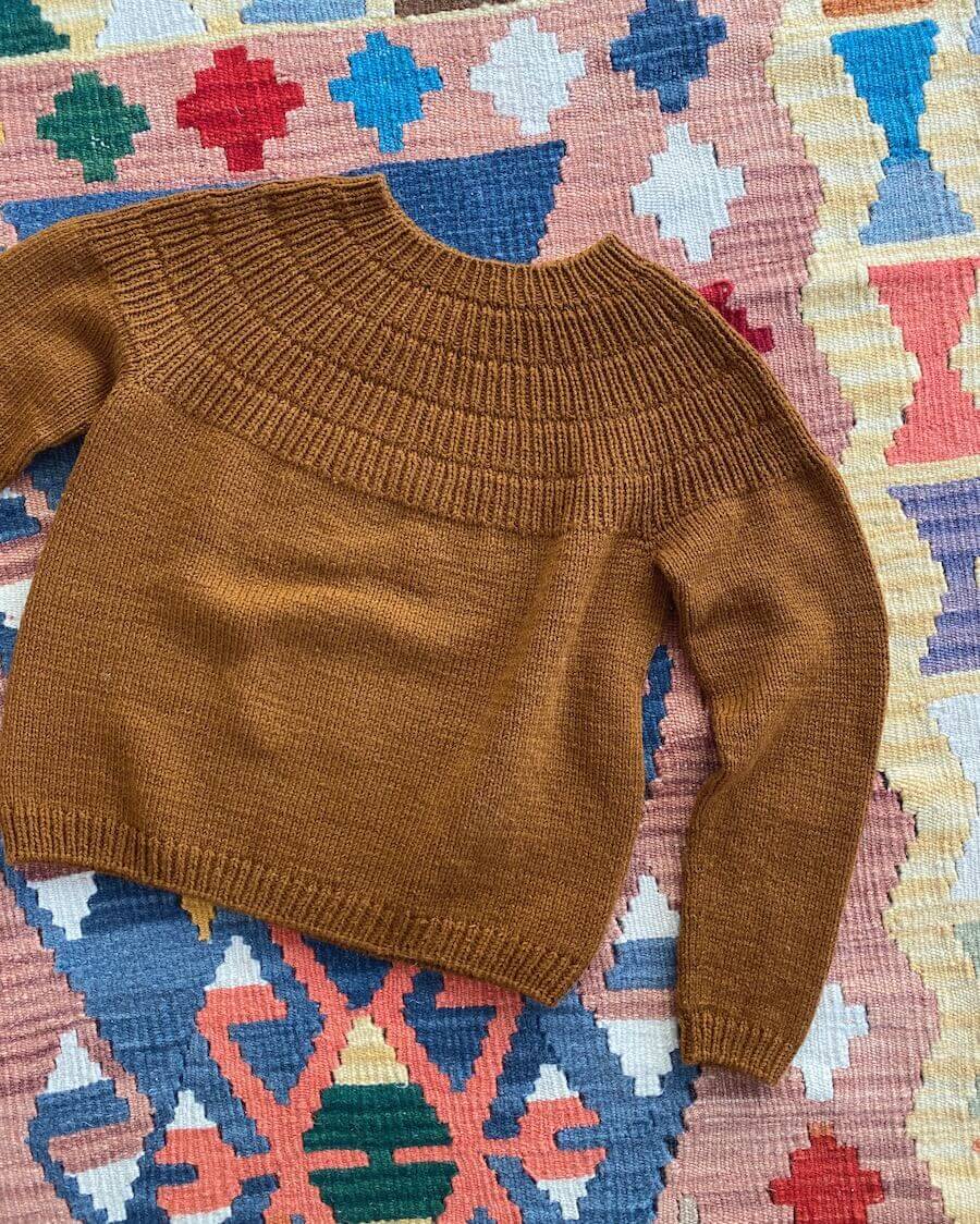 PetiteKnit Anker's Sweater – My Size -neuleohje