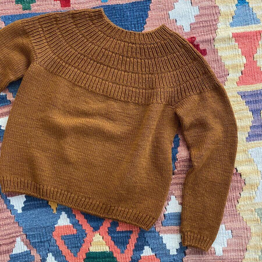 PetiteKnit Anker's Sweater My size helppo neulepaita ohje