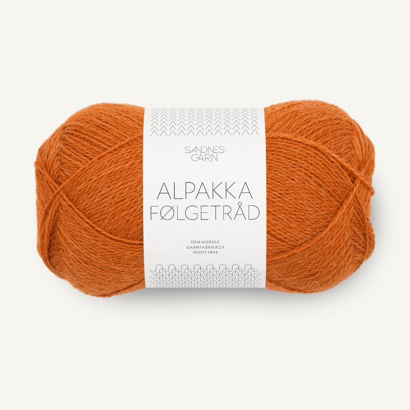 Sandnes Garn Alpakka Følgetråd 50 g alpakkalanka konjakki