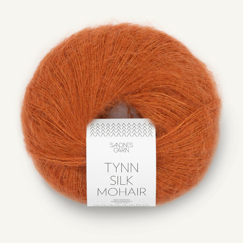 Sandnes Garn Tynn Silk Mohair 25g konjakki