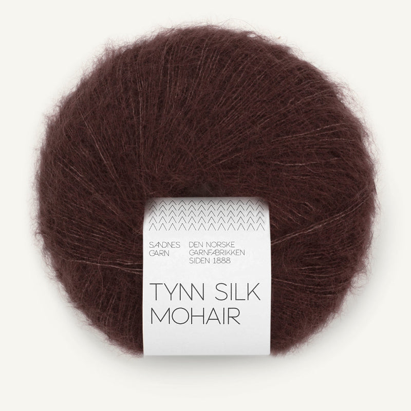 Sandnes Garn Tynn Silk Mohair 25g 4381 dark fudge