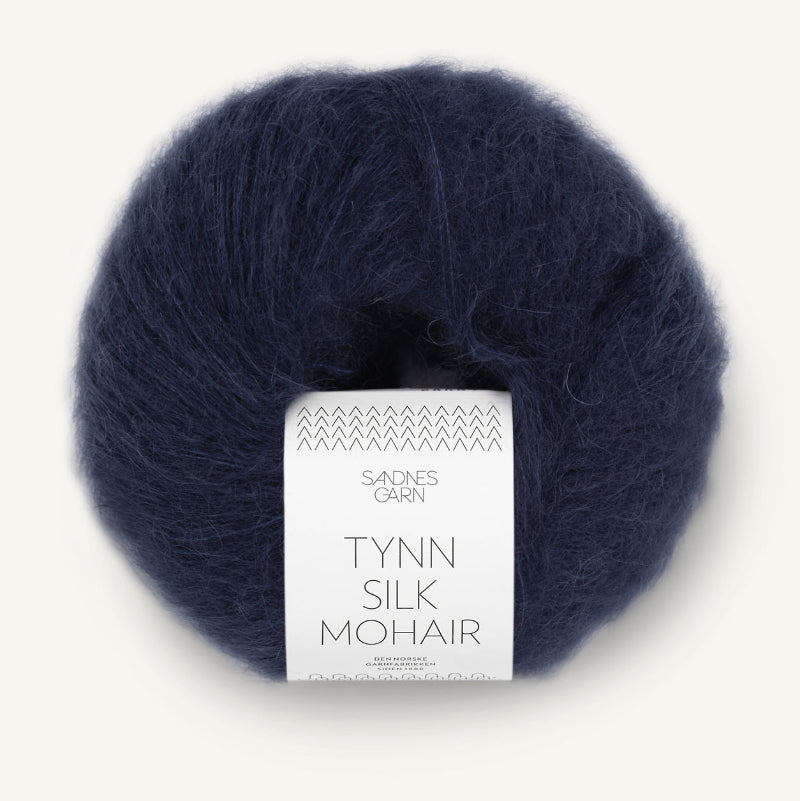 Sandnes Garn Tynn Silk Mohair 25g sininen