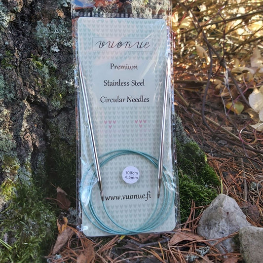 Vuonue pyöröpuikot laadukkaaseen neulontaan Paimiosta