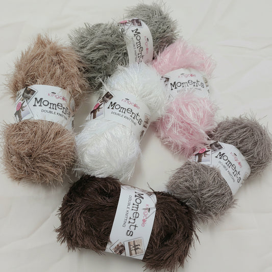 King Cole Moments hapsulanka eli siililapaslanka neulontaan ja askarteluun