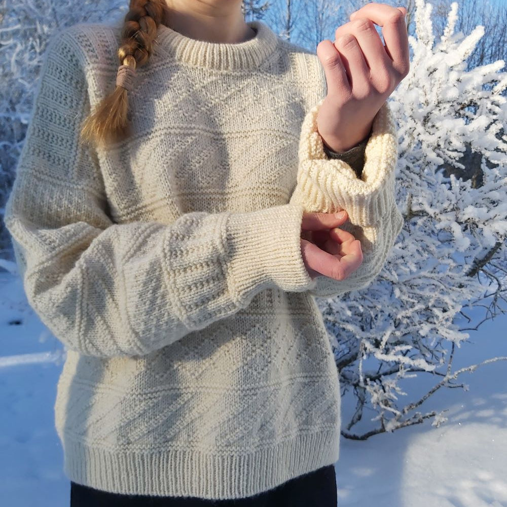 PetiteKnit Storm Sweater neuleohje