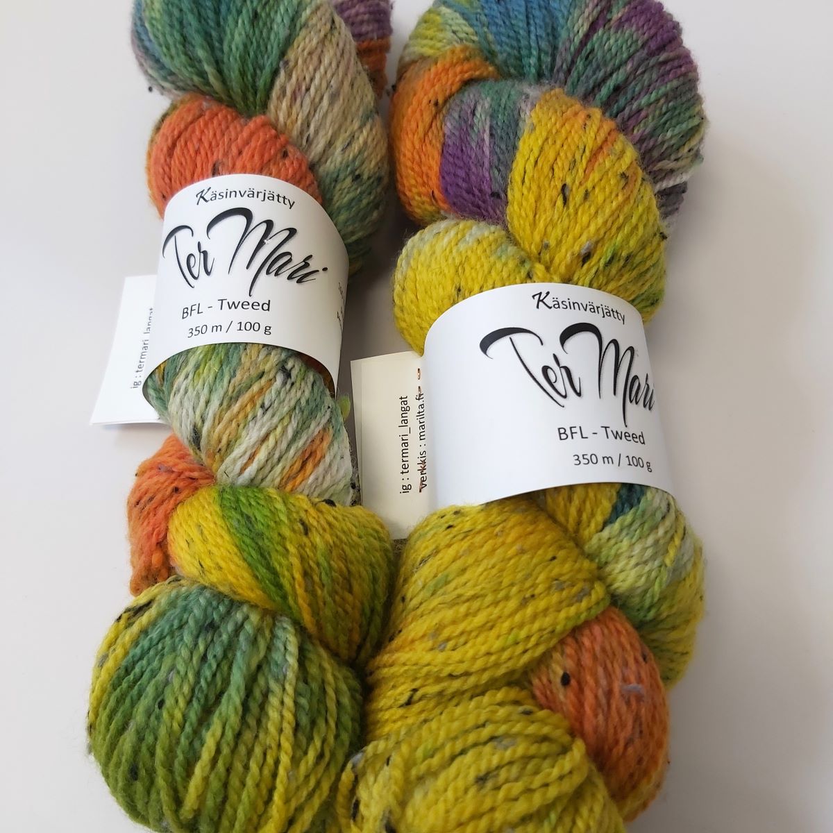 Marilta TerMari BLF-Tweed 100g käsinvärjätty