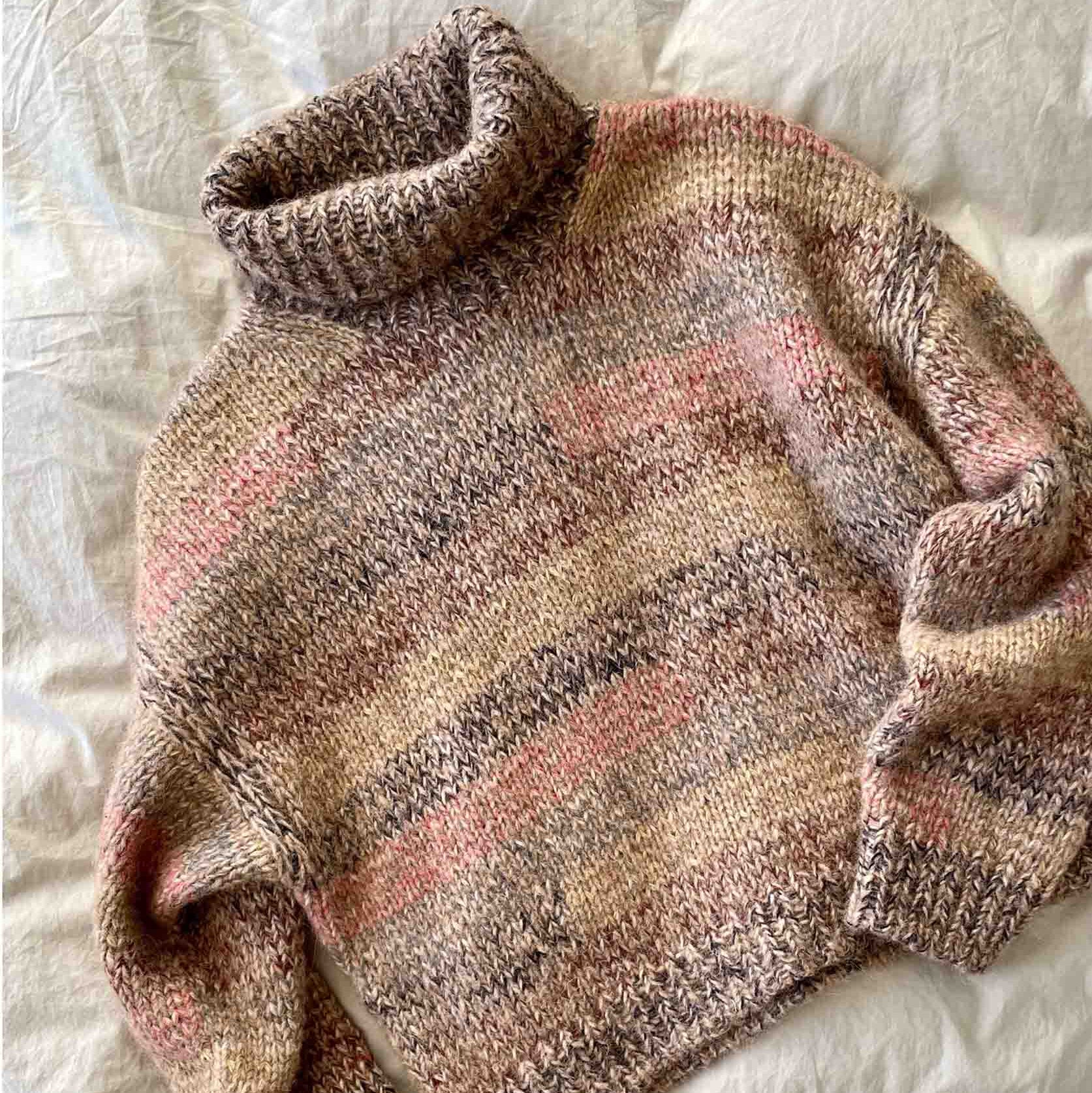 Isager Brick sweater neuleohje