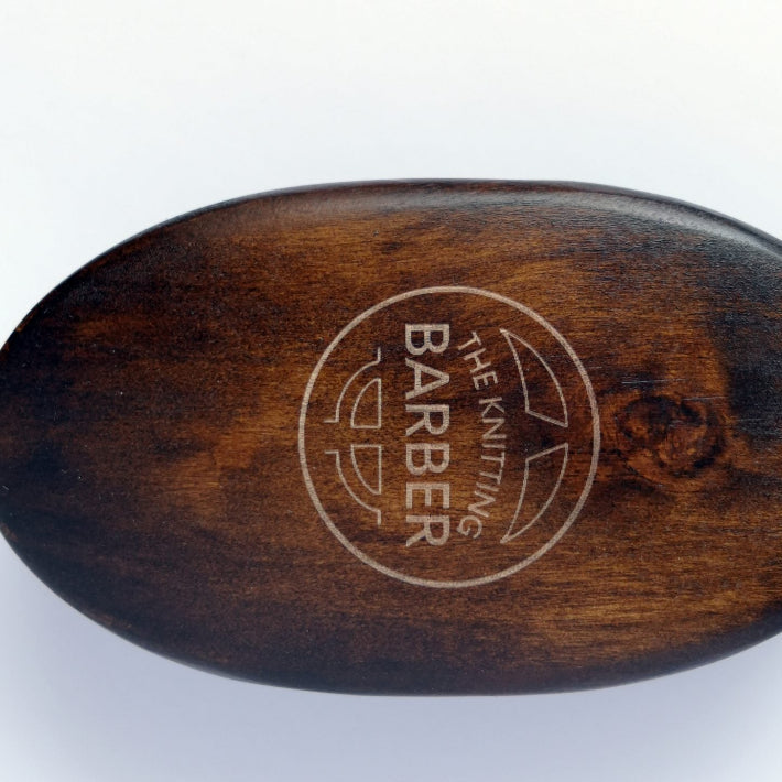 The Knitting Barber Vaate- ja villaharja -Bristle brush