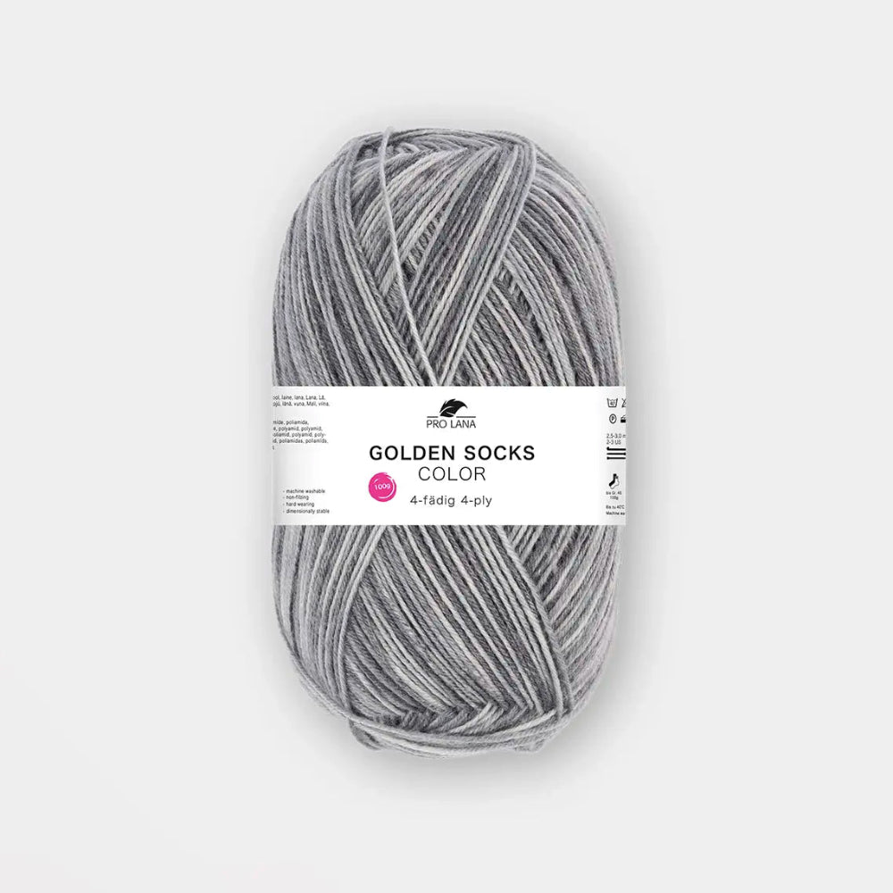 Pro Lana Golden Socks Color sukkalanka ohut villasukka 721
