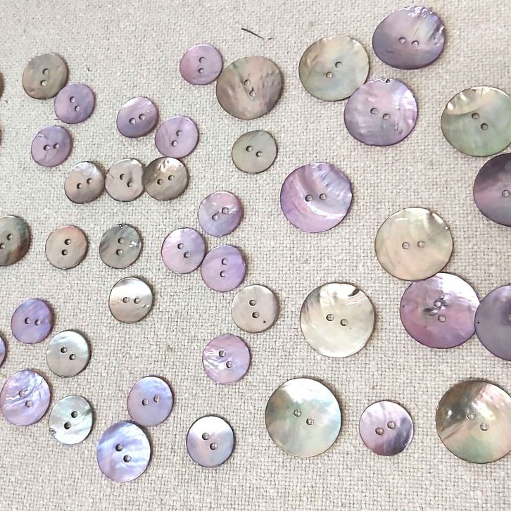 Union Knopf Helmiäisnappi 15 mm