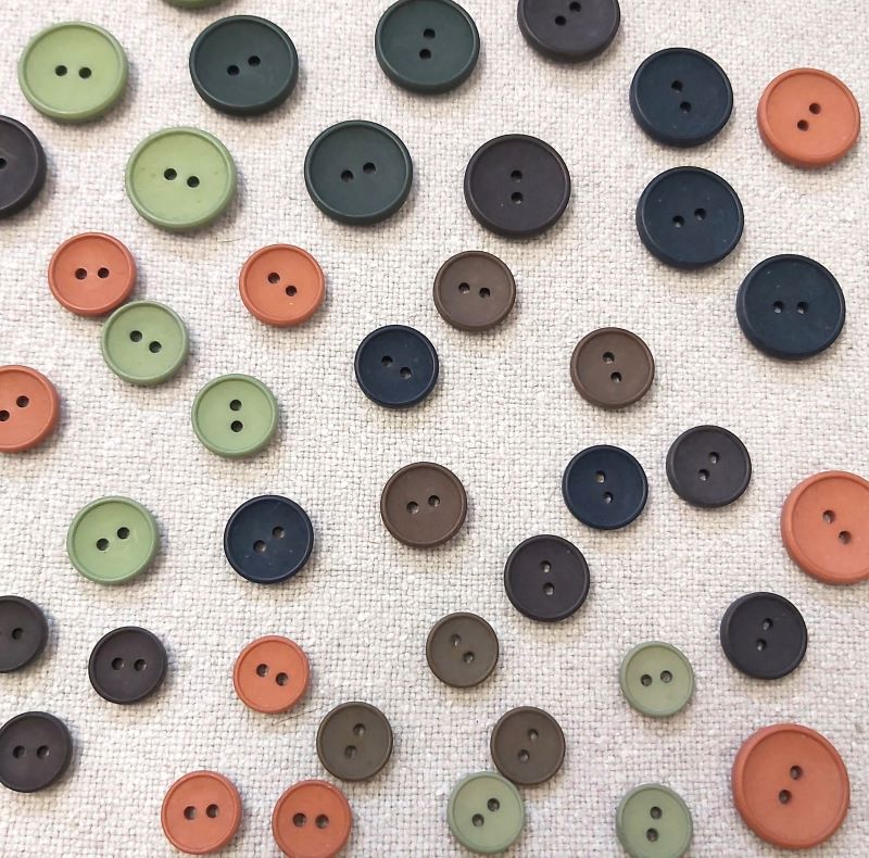 Isager Puuvillanapit 13 mm