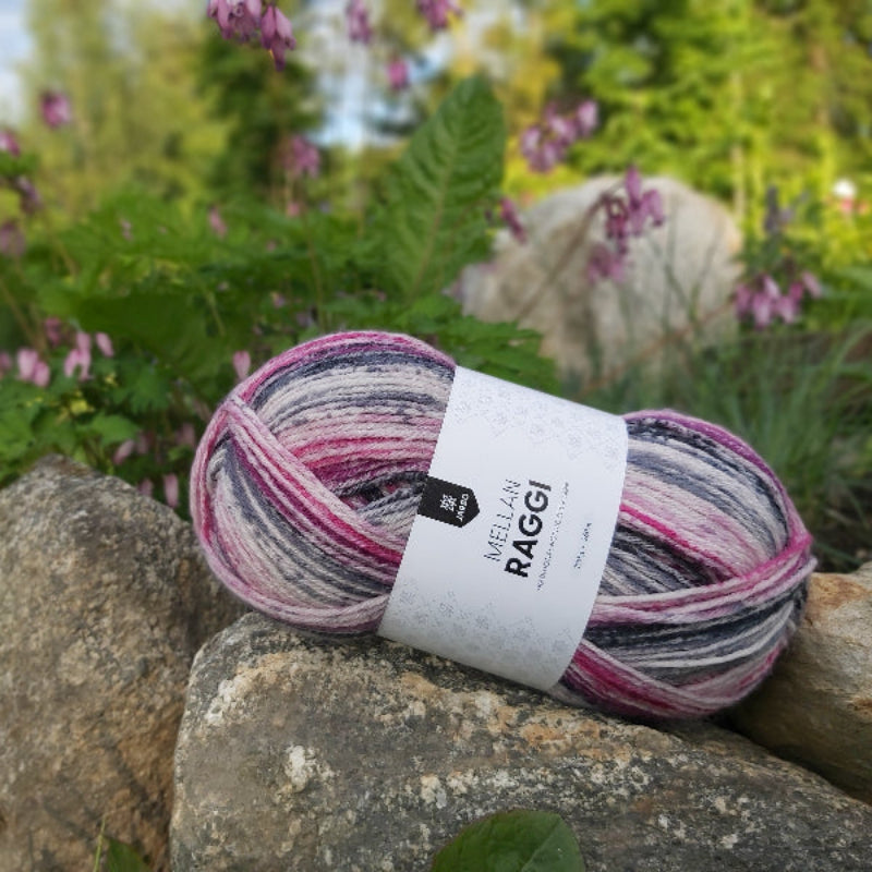 Järbo Mellan Raggi sukkalanka lanka 