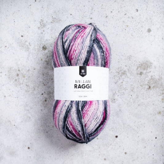 Järbo Mellan Raggi sukkalanka lanka 28439 Cartridge_Candy