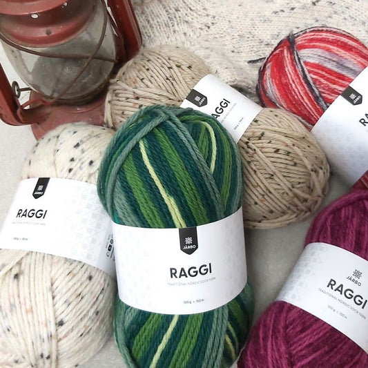 Järbo Raggi sukkalanka lanka neulonta