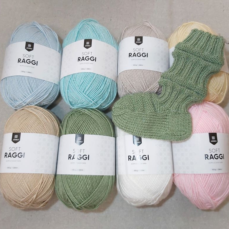 Järbo Soft Raggi sukkalanka joustava lanka