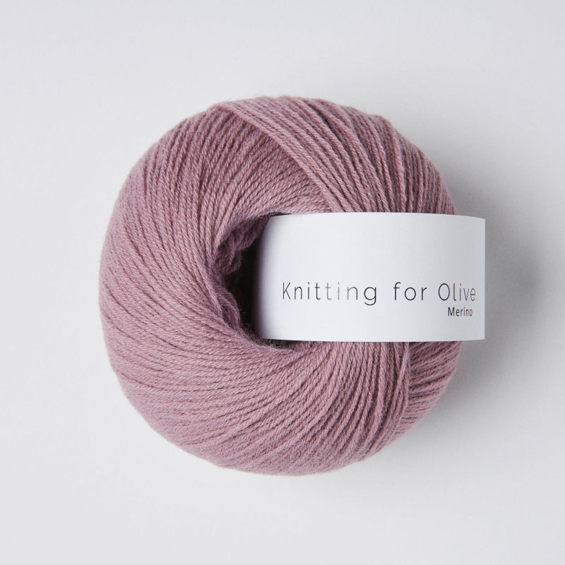 Knitting for Olive Artichoke Purple Merino lanka eettiseen neulontaan