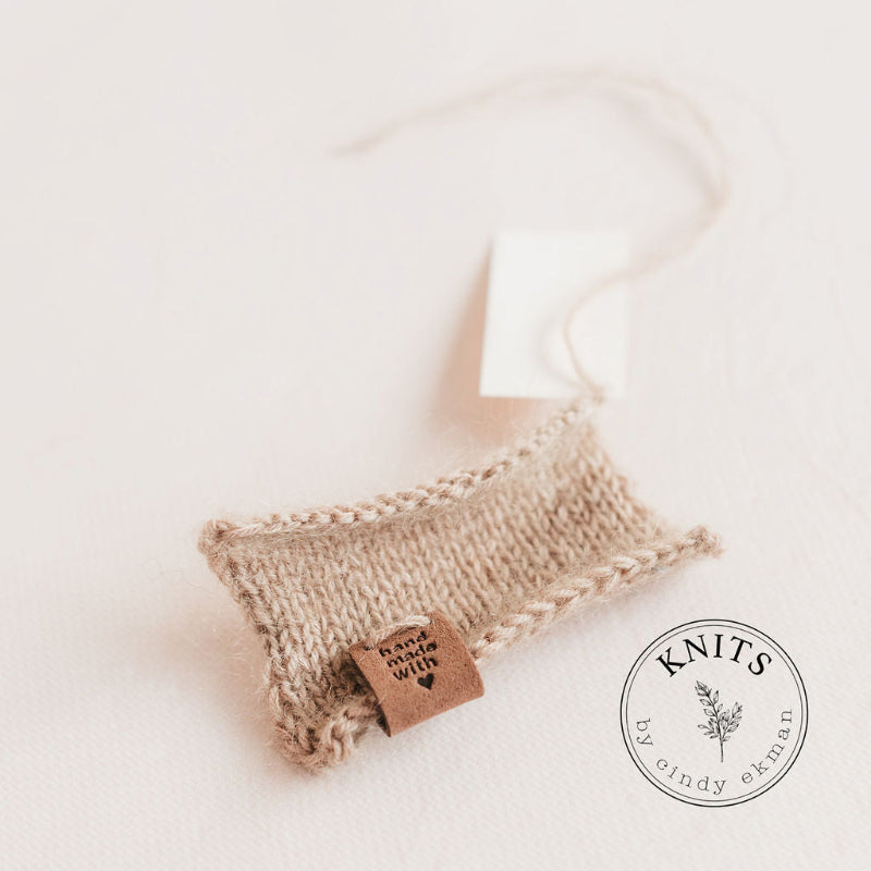 Knits by Cindy Ekman PU tekonahkamerkit 6 kpl -setti neulonta