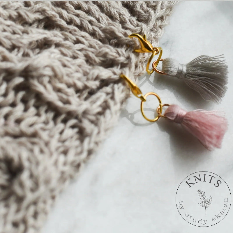 Knits by Cindy Ekman Tasseli -silmukkamerkkisetti