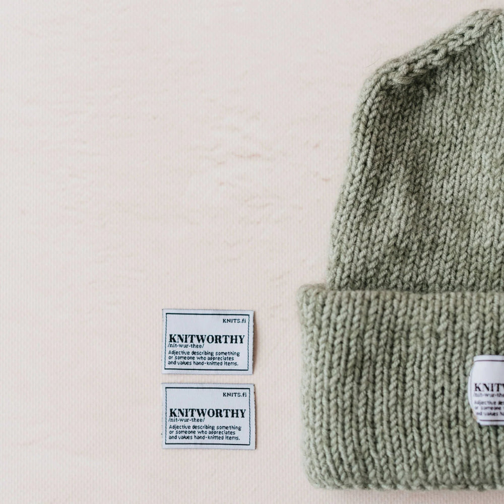 Knits by Cindy Ekman Knitworthy merkki neulonta 