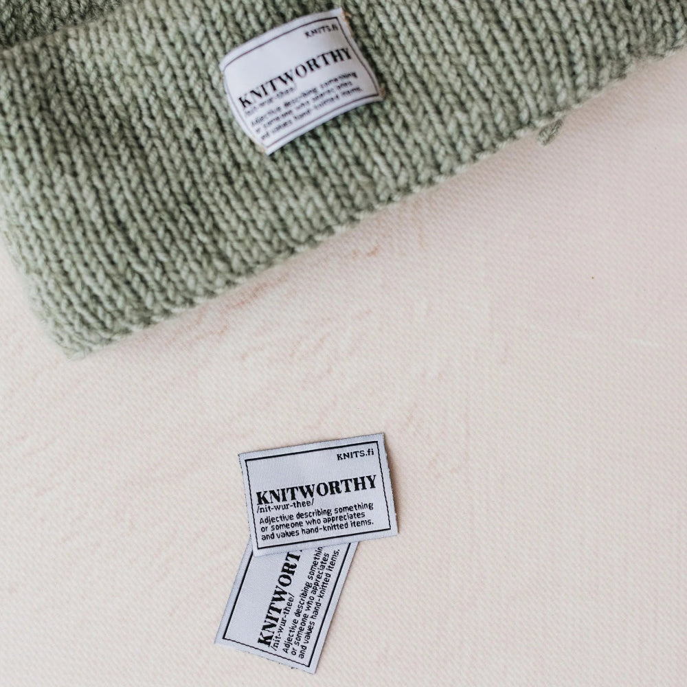 Knits by Cindy Ekman Knitworthy merkki neulonta 