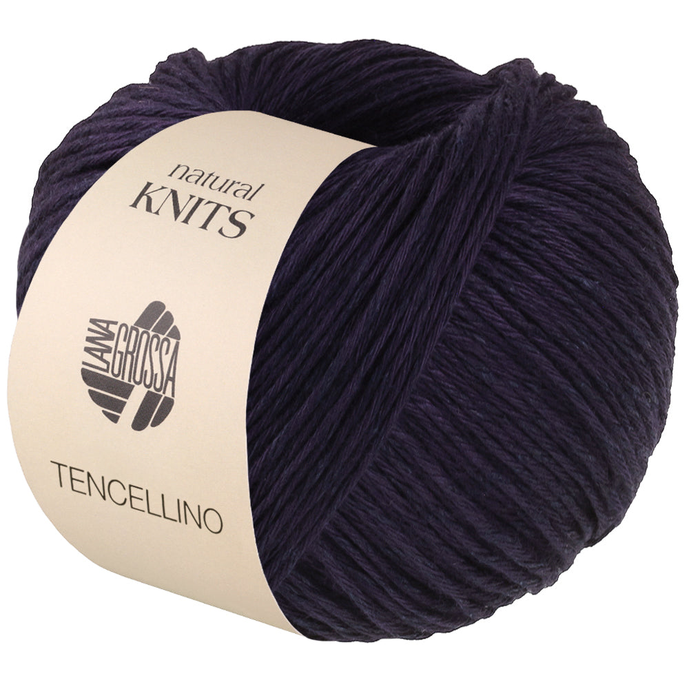 Lana Grossa Tencellino pellava-tencel kesälanka kesätoppeihin 018 yönsininen
