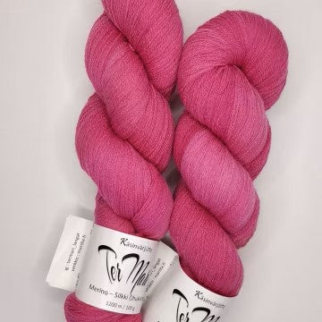 Marilta TerMari Merino-silkki Ohukainen 100g käsinvärjätty