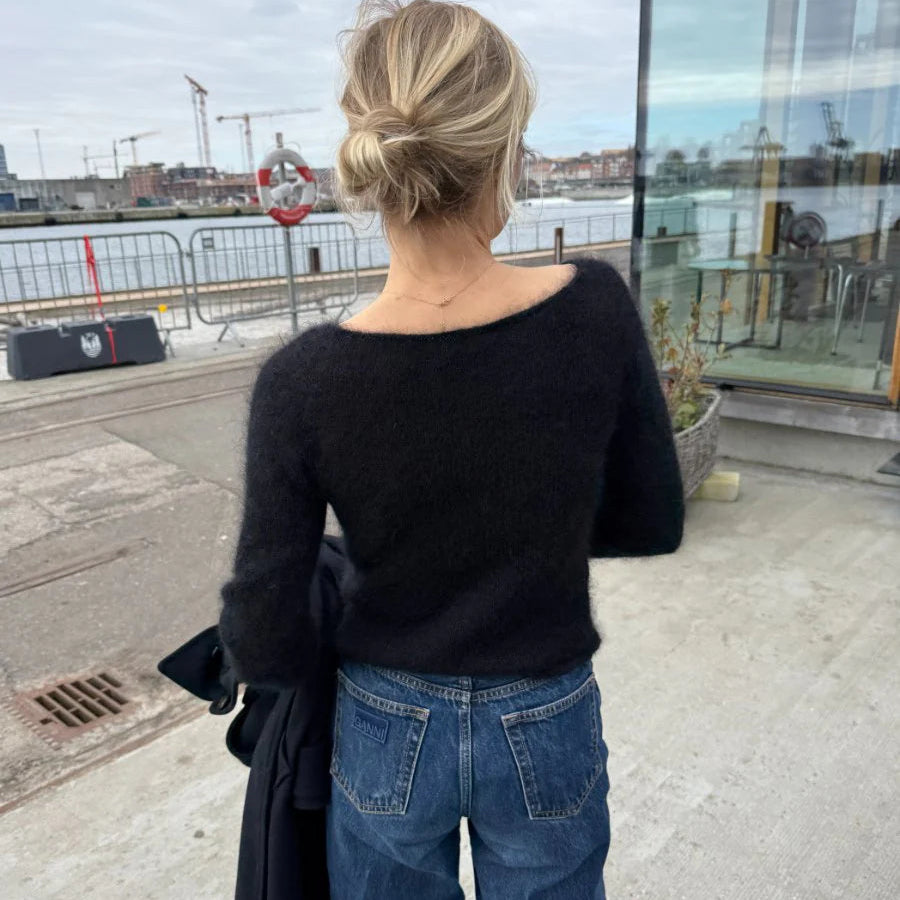 PetiteKnit Bea Blouse mohairneulepusero-ohje