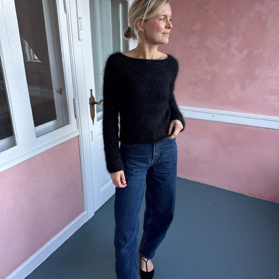 PetiteKnit Bea Blouse mohairneulepusero-ohje