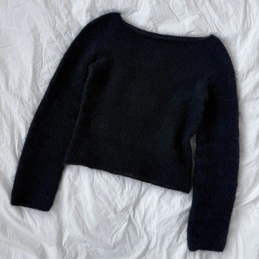 PetiteKnit Bea Blouse mohairneulepusero-ohje