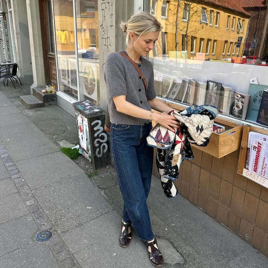 PetiteKnit Maggie Cardigan lyhythihainen neuletakki neuleohje