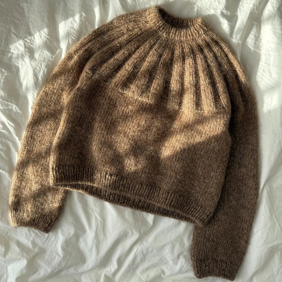 PetiteKnit Sunday Sweater neuleohje lämmin neulominen