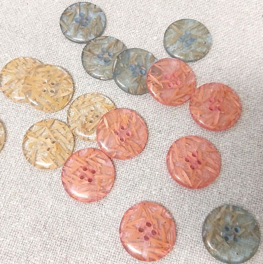 Union Knopf riisinkuorinappi 25 mm napit ompelutarvikkeet