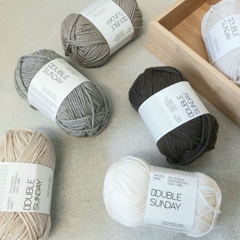 Sandnes Garn Double Sunday 50g merinovilla