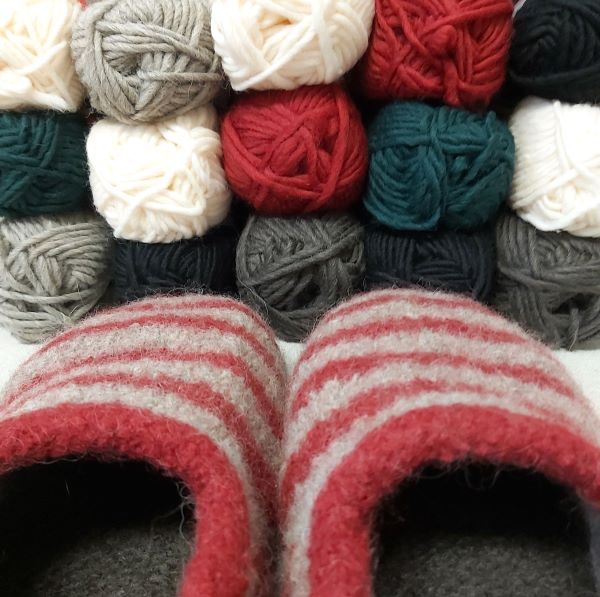 Schoeller & Stahl Filzi villalanka pesukonehuovutetut tossut