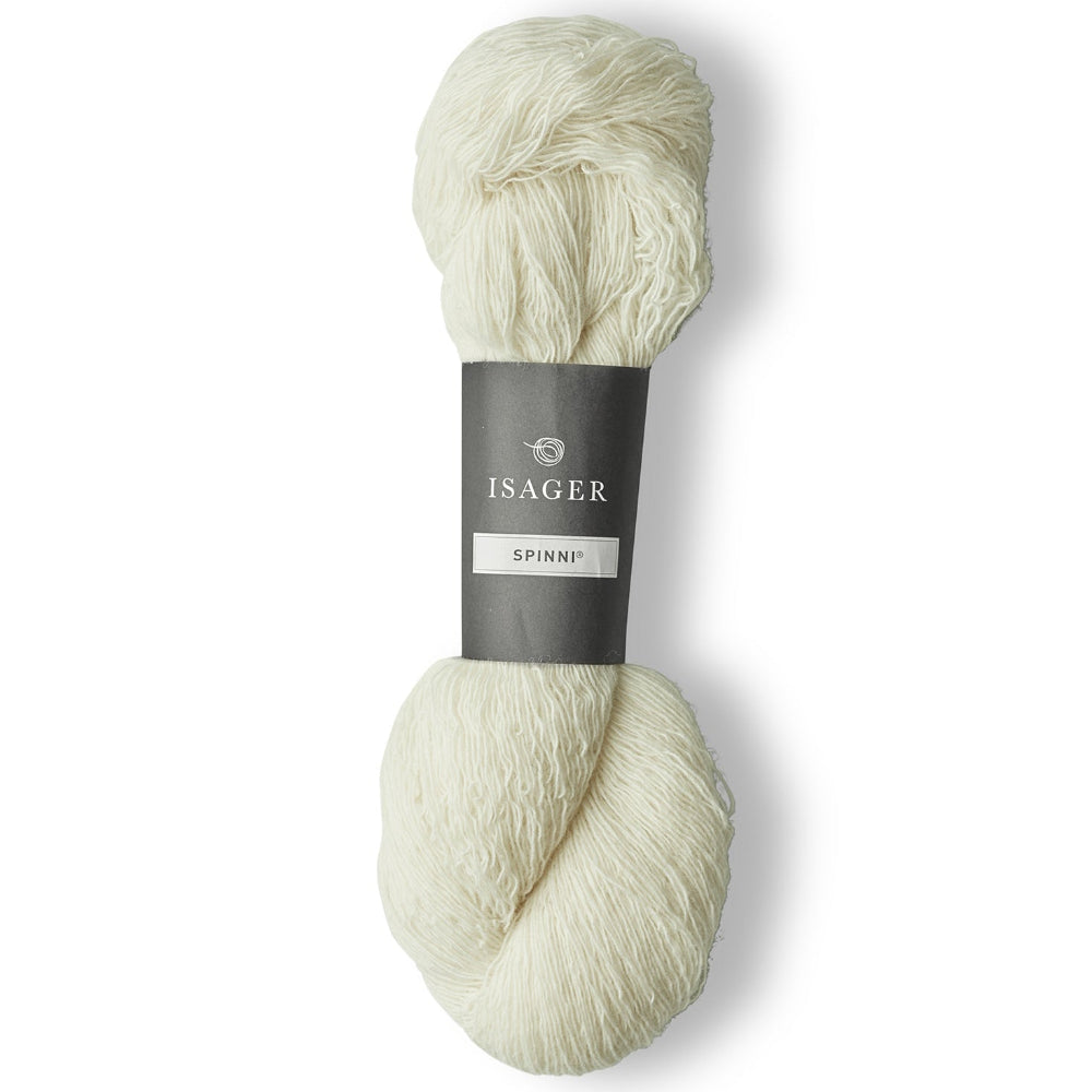 Isager Spinni yksisäikeinen villalanka 0