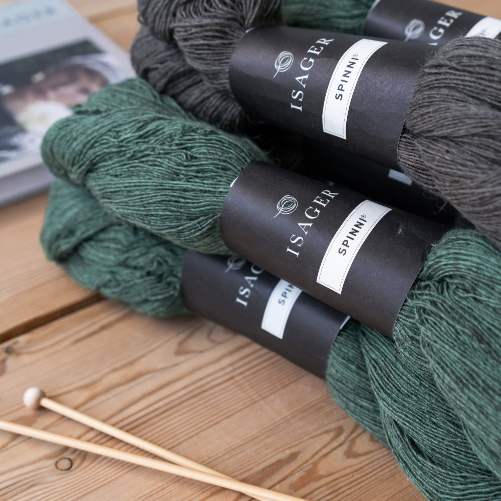 Isager Spinni yksisäikeinen villalanka