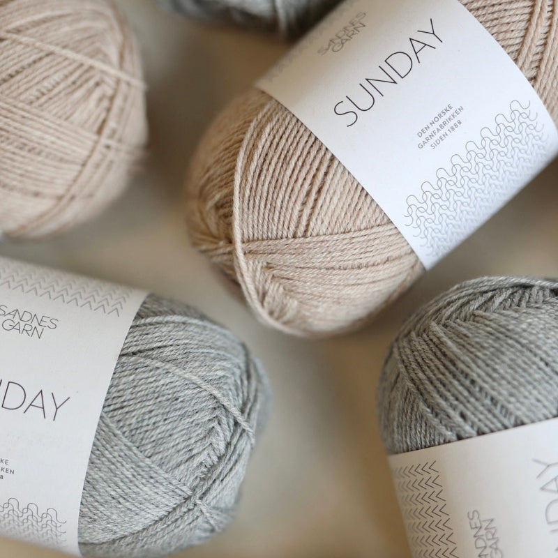 Sandnes Garn merinovilla lanka Sunday 50g