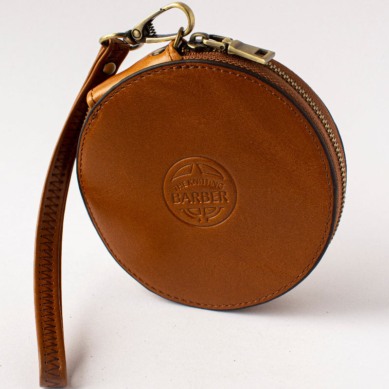 The Knitting Barber Round purse 
