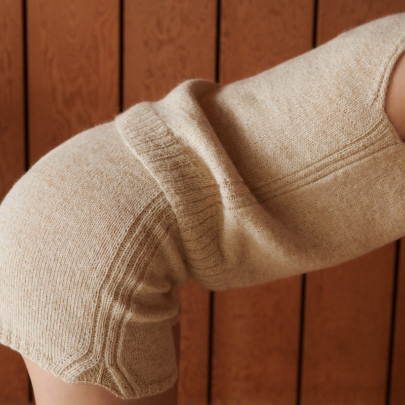 Isager Tan top ja shortsit neuleohje