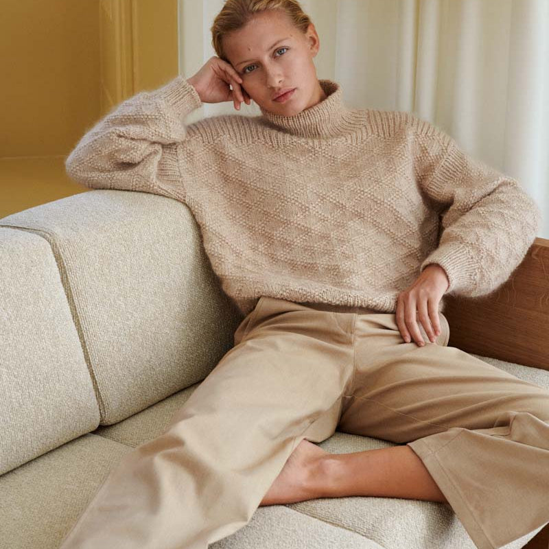 Isager Texture Sweater neuleohje