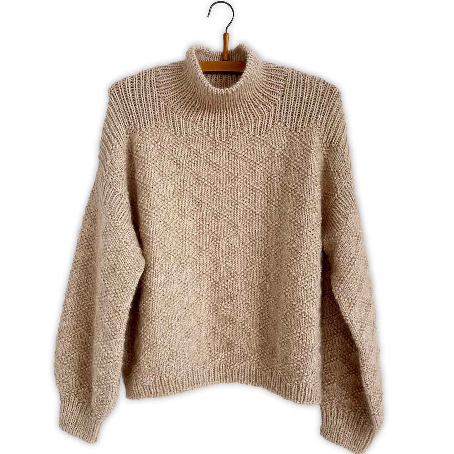 Isager Texture Sweater neuleohje