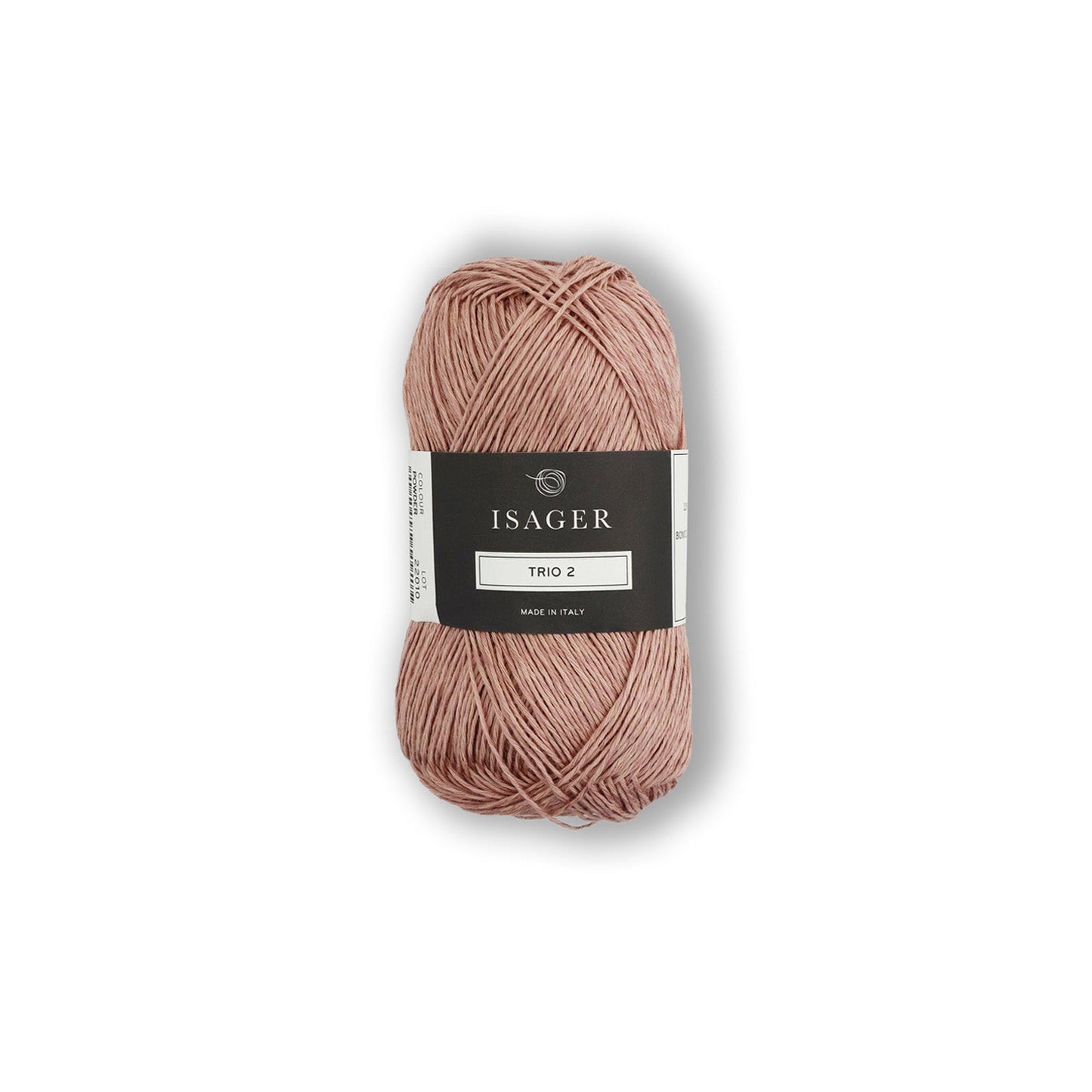Isager Trio2 pellavasekoite kesälanka Powder