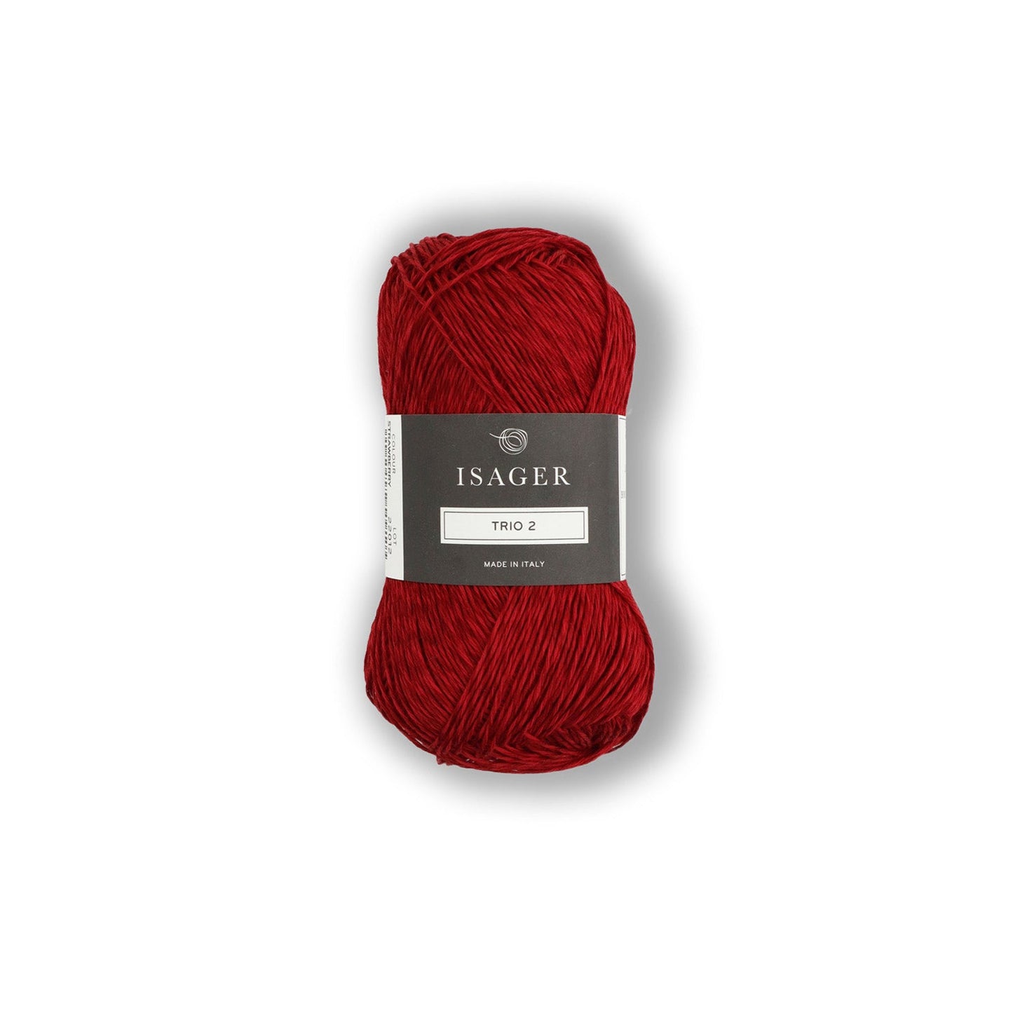 Isager Trio2 pellavasekoite kesälanka Strawberry