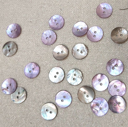 Union Knopf Helmiäisnappi 18mm