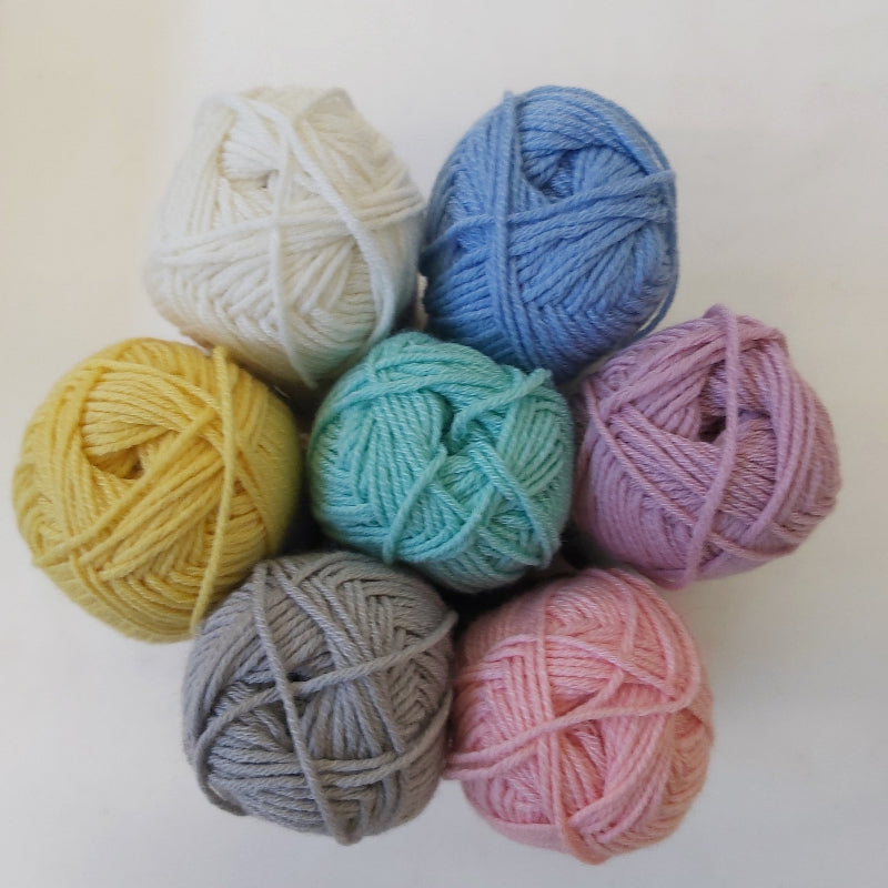 Värianalyysi ihanan väriset langat