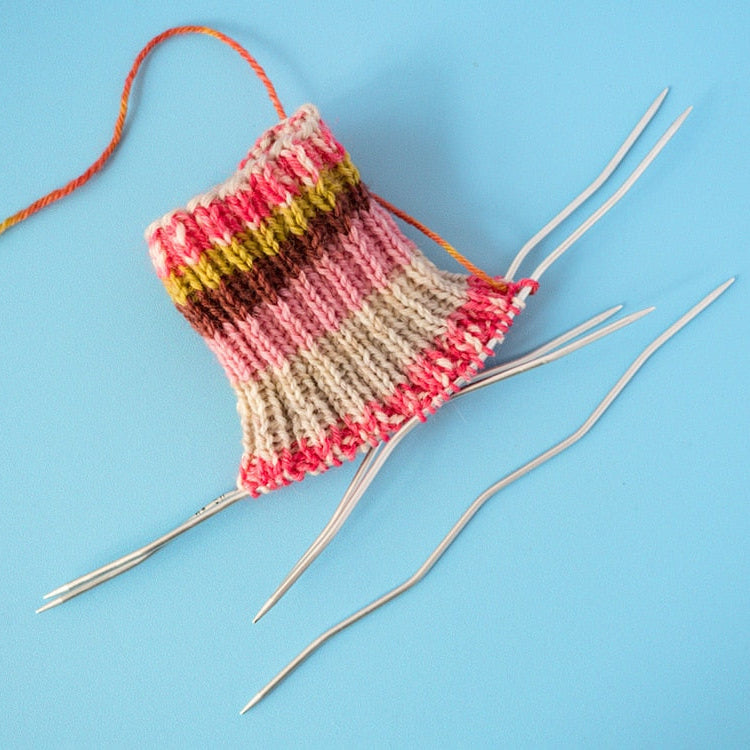 addi Crasy snake lace ergonomiset sukkapuikot neulomiseen