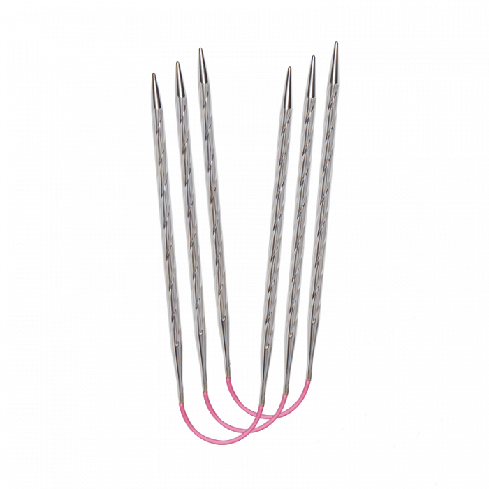 addi CrasyTrio Unicorn Long 30 cm pitkä kolmiopuikot sukkapuikot kolmipuikot