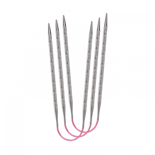 addi CrasyTrio Unicorn Long 30 cm pitkä kolmiopuikot sukkapuikot kolmipuikot