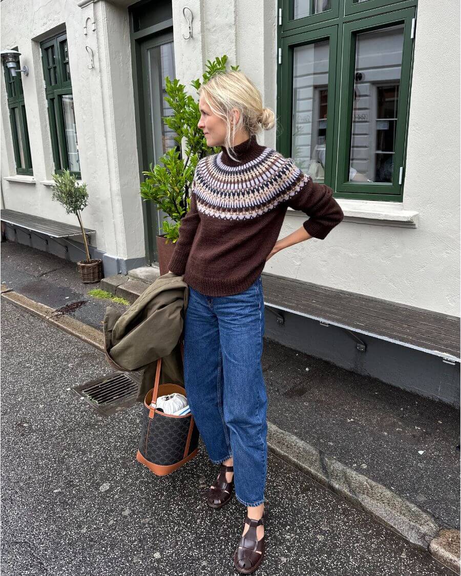 PetiteKnit Celeste Sweater -neuleohje