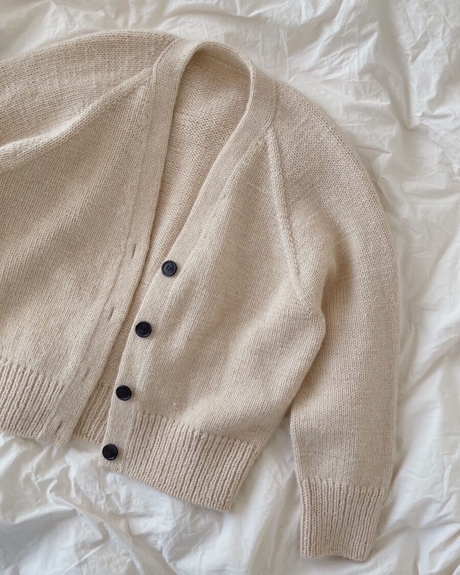 PetiteKnit Champagne Cardigan -neuleohje